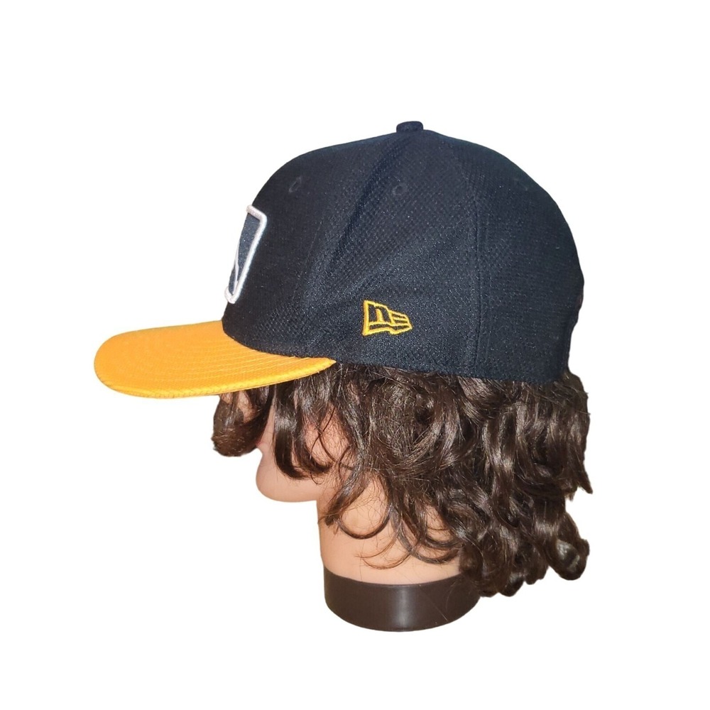 New Era Overwatch League Trace Diamond Weave 9FIFTY Snapback Hat Blk Gold Gaming - Picture 2 of 8